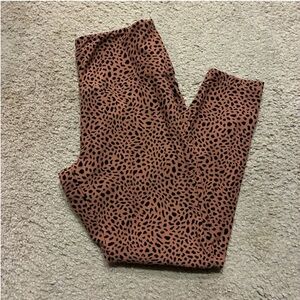VS PINK animal print leggings